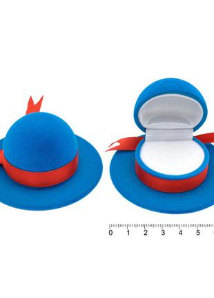 Подарункова коробочка для кільця "капелюх" 7 см