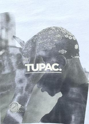 Мужская ретро хлопковая футболка с принтом тупака vintage tupac 2pac mister tee5 фото