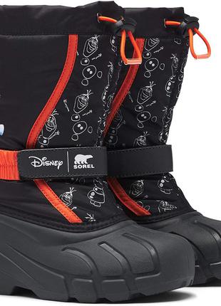 Зимние сапоги сноубутсы сорел sorel disney flurry frozen. оригинал.1 фото