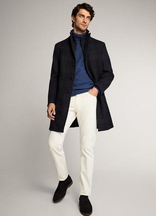 Пальто massimo dutti s-m вовняне