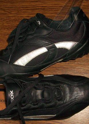Рр 40-26 см удобные стильные кроссовки от geox respira кожа