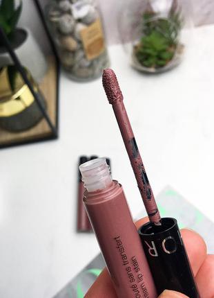 Жидкая матовая помада блеск для губ sephora cream lip stain оттенок 23