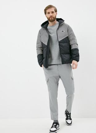 Пуховик nike down fill reflective xl куртка рефлектив cz1492-010 оригінал