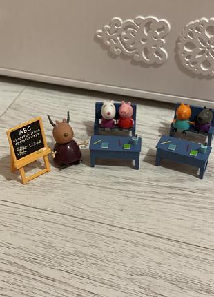 Peppa pig школа мадам газель