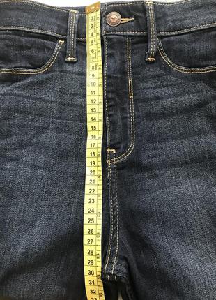Hollister джинсы высокая талия, р. xs-xxs6 фото