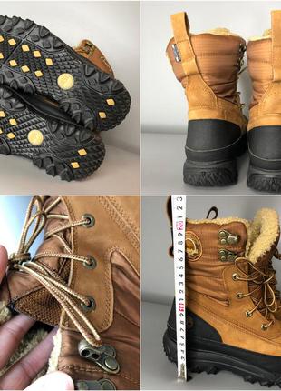 Зимние термо-ботинки сапоги с протектором timberland rime ridge hiking boot для треккинга хайкинга6 фото