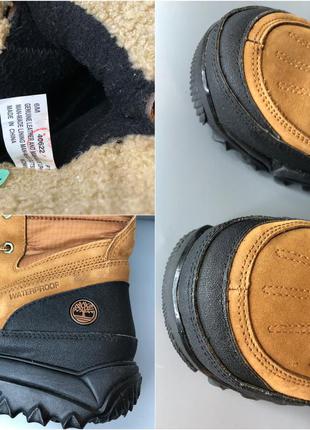 Зимние термо-ботинки сапоги с протектором timberland rime ridge hiking boot для треккинга хайкинга5 фото