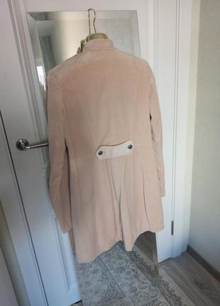 Велюровое пальто китель жакет пиджак10 фото