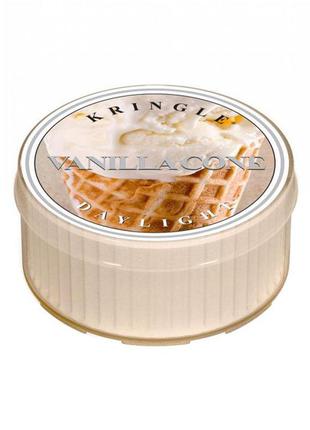 Ароматична свічка kringle candle vanilla cone2 фото