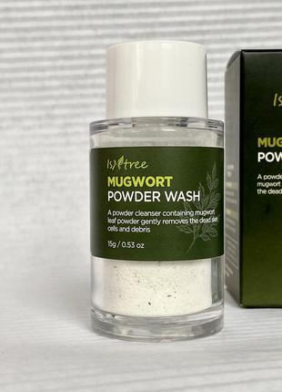 Isntree mugwort powder wash