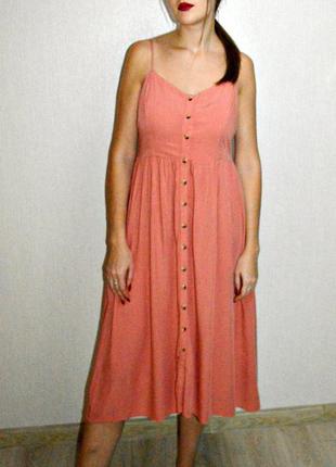 Гарне плаття сарафан міді від new look