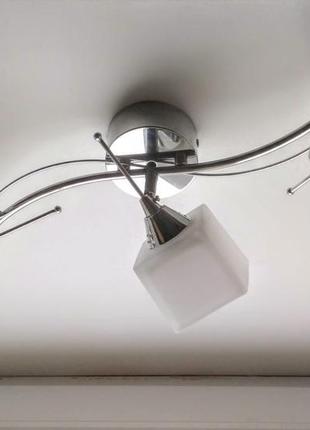 Люстра c поворотными плафонами2 фото