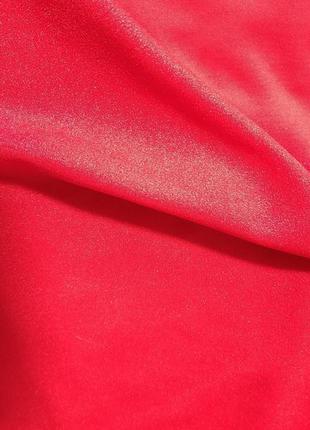 Платье красное блестящее4 фото