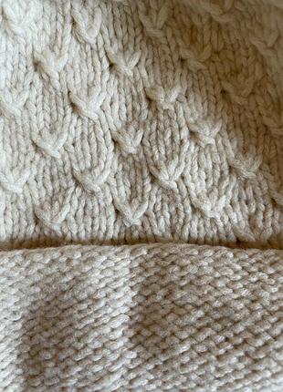 В'язана Шапка зимова handmade2 фото