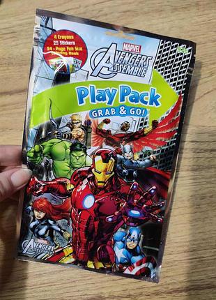 Набор для творчества капитан америка ,железный человек,тор дисней