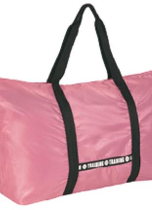 Вместительная спортивная сумка 32l crane sport und fitnesstasche розовая