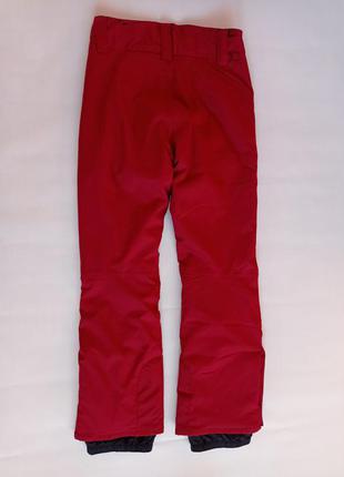Лыжные бордовые штаны с системой recco. 46 размер8 фото