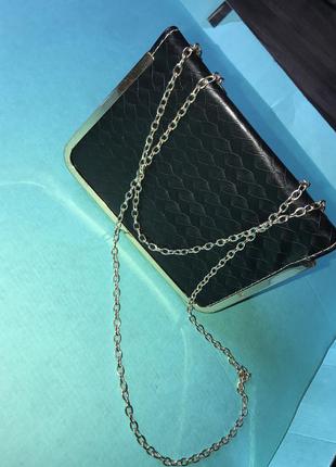 Сумка клатч на цепи