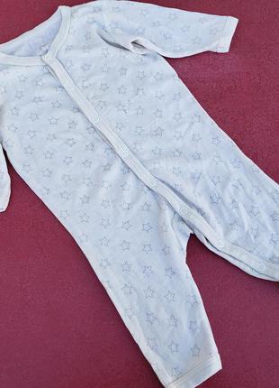 Cubus термо ромпер слип человечек шерсть шелк 3-6 м 62-68 см девочке мальчику