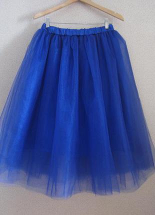 Спідниця-пачка міді з фатину