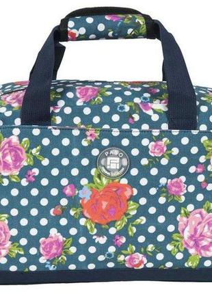 Сумка для фитнеса женская в горох paso 19l, 17-782d