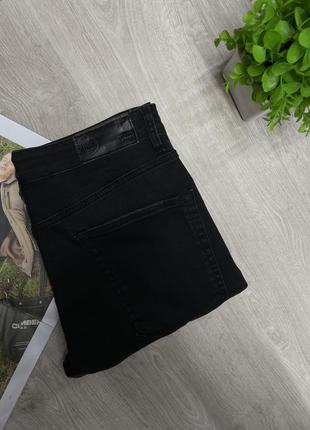 Стильні чоловічі джинси,чорні)