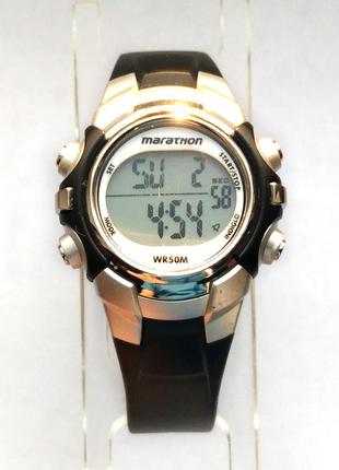 Marathon by timex t5k805 спортивные часы из сша wr50m секундомер