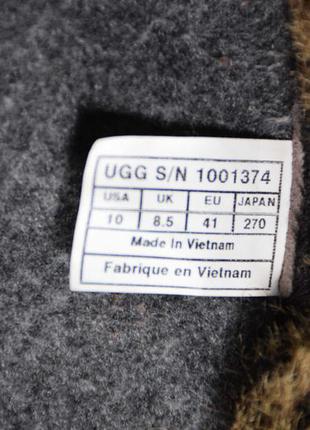 Ugg australia lilyan чоботи черевики зимові жіночі уггі шкіра овчина цигейка. оригінал. 41-42 р/27 см8 фото