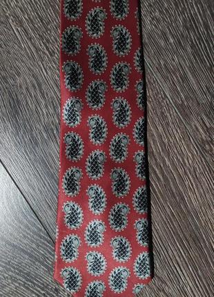 Шелковый галстук lanvin paris