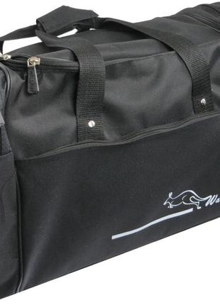 Дорожная сумка wallaby 3050, средняя,  45 л, черный