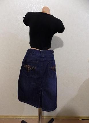 Юбка миди джинсовая фирменная размер 46-484 фото