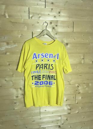 2006 vintage fc arsenal the final paris футболка