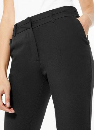 Базовые эластичные брюки зауженные штанины4 фото