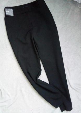Базовые эластичные брюки зауженные штанины2 фото