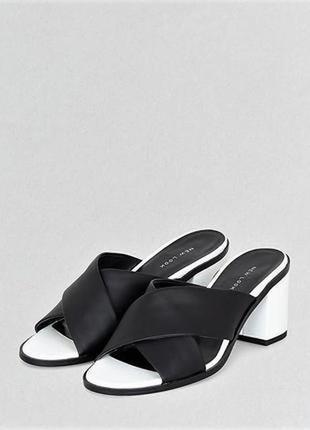 Нові 😍мюли шльопанці сабо 👡 босоніжки на блочному підборах устілка 23