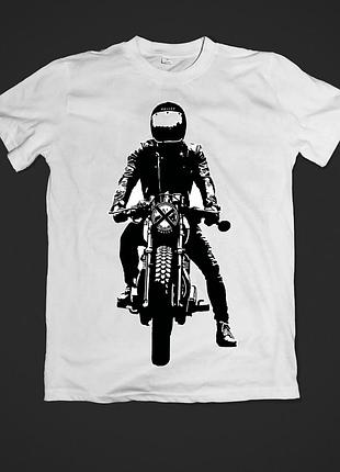 Футболка для справжніх чоловіків з принтом harley