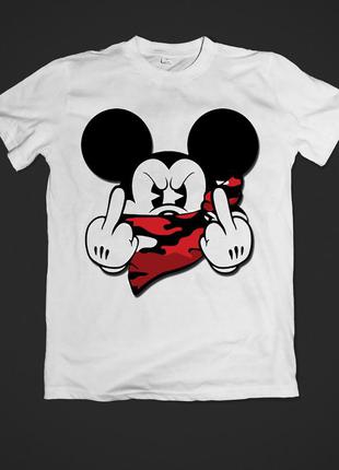 Футболка мужская с принтом mickey