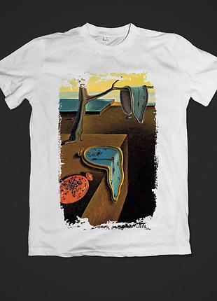 Футболка youstyle salvador dali time 0041 xxl white