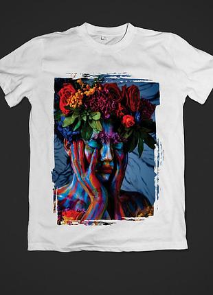 Футболка youstyle kraski 0070 m white