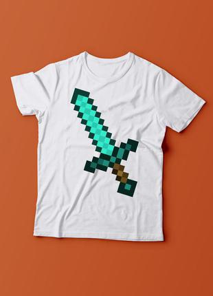 Футболка youstyle minecraft 0279 104(06y) white