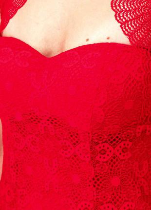 Вечернее красное платье guess. оригинал новое. размер l. с вырезом.3 фото