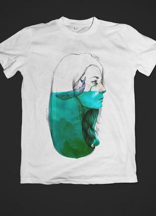 Футболка youstyle girl 0222 xl white