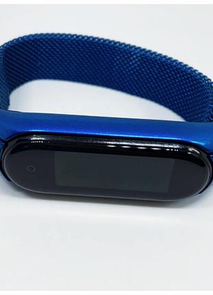 Ремінець mi band 3 mi band 4 mi band 5 mi band 6 міланська петля на магніті ⛓