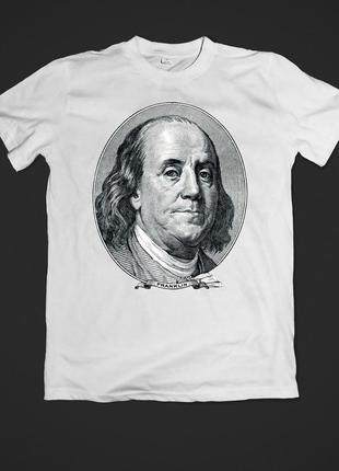 Футболка мужская с принтом franklin