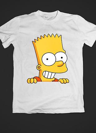 Футболка youstyle для мужчин bart  0500 xs white
