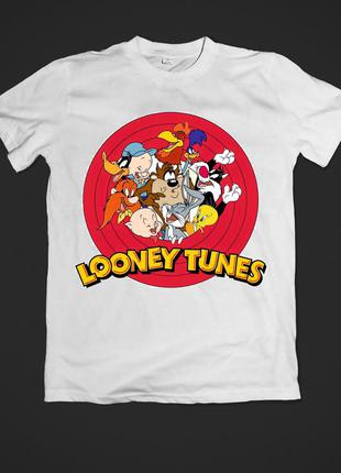 Футболка youstyle женская looney tunes  0498 xs white