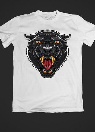 Футболка женская с веселым принтом pantera