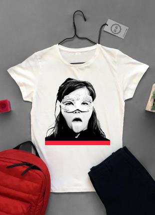 Футболка жіноча з принтом bjork
