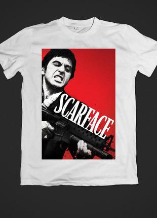 Футболка чоловіча з принтом scarface