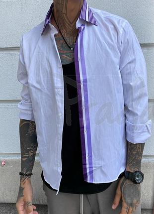 Рубашка мужская белая afish